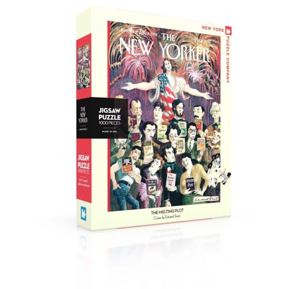 New York Puzzle Company The Melting Plot 1000 Piece Jigsaw Puzzle