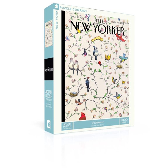 New York Puzzle Company Undercover 1000 Piece Jigsaw Puzzle