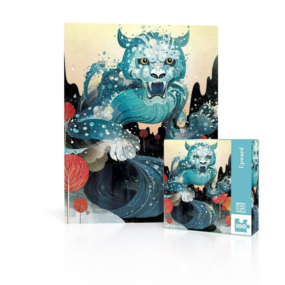 New York Puzzle Company Upward Mini 100 Piece Mini Puzzle