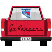 New York Rangers 12'' x 12'' Truck Back D-cor