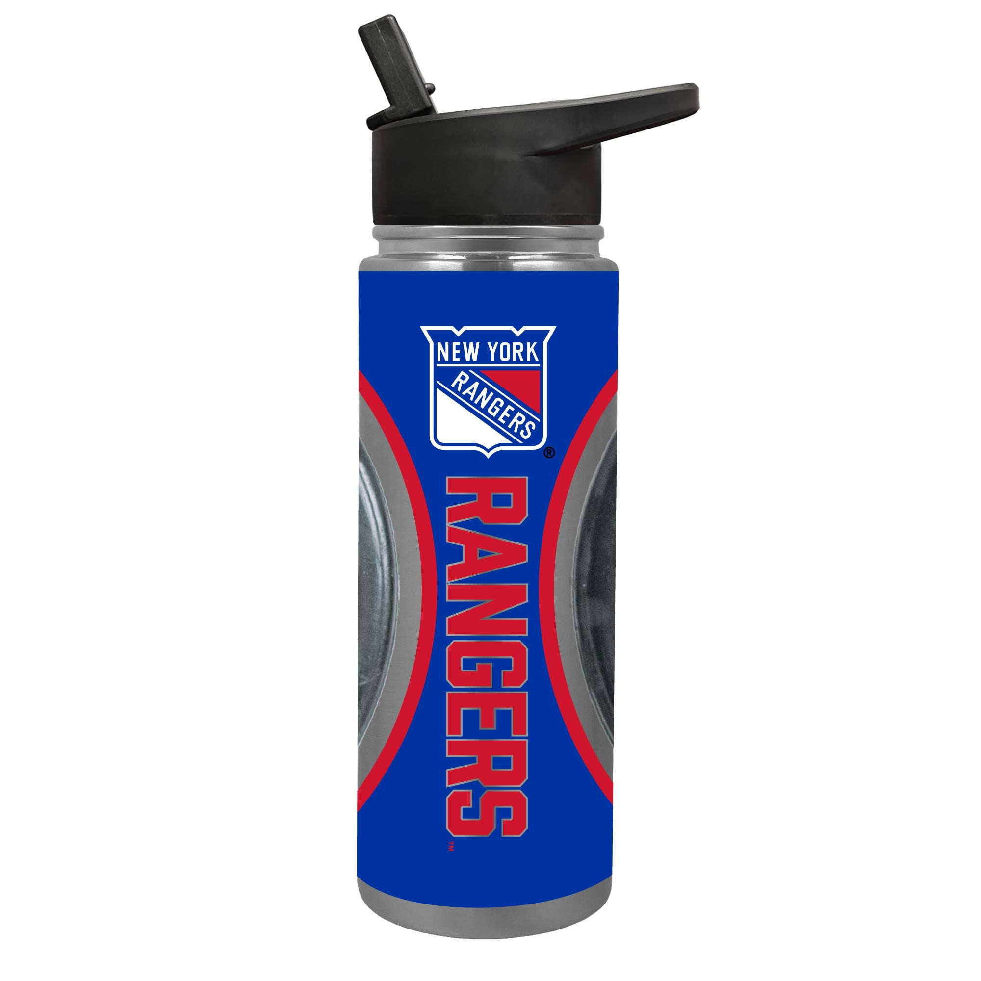 New York Rangers 24oz. Jr. Thirst Game Puck Hydration Bottle - Walmart.com