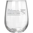 thumbnail image 1 of New York Rangers Etched 17oz. Rally Cry Stemless Wine Glass, 1 of 1