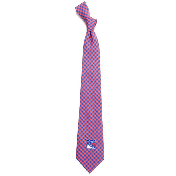 New York Rangers Gingham Tie