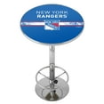 thumbnail image 1 of New York Rangers Logo Bar Table with Adjustable Footrest and Acrylic Top, 1 of 5