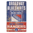 thumbnail image 1 of WinCraft New York Rangers 11'' x 17'' Slogan Wood Sign, 1 of 2