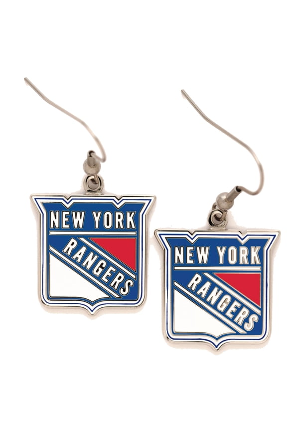 New York Rangers WinCraft Primary Dangle Earrings
