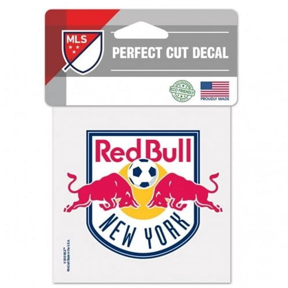 New York Red Bulls 4"x4" Logo Decal
