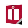 thumbnail image 1 of New York Red Bulls Diagonal Stripe Design Double Rocker Lightswitch Plate, 1 of 4