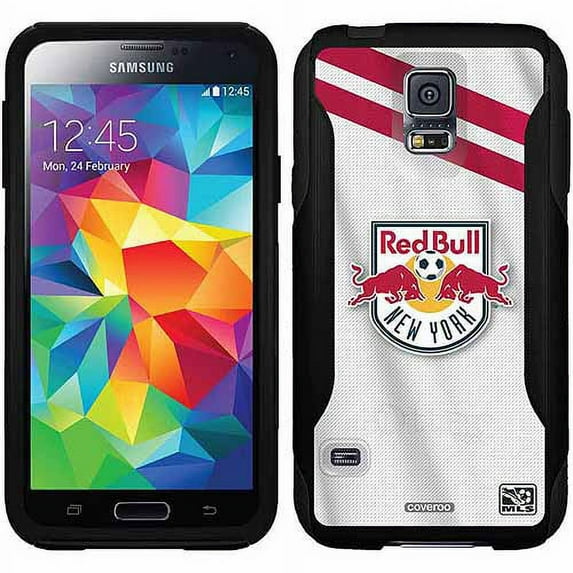 New York Red Bulls Jersey Design on OtterBox Commuter Series Case for Samsung Galaxy S5