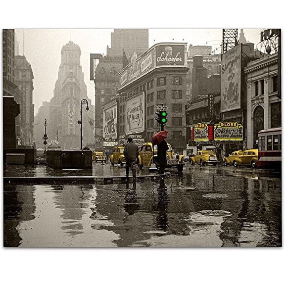 New York Reflections - 11x14 Unframed Art Print - Great Apartment/Home Decor