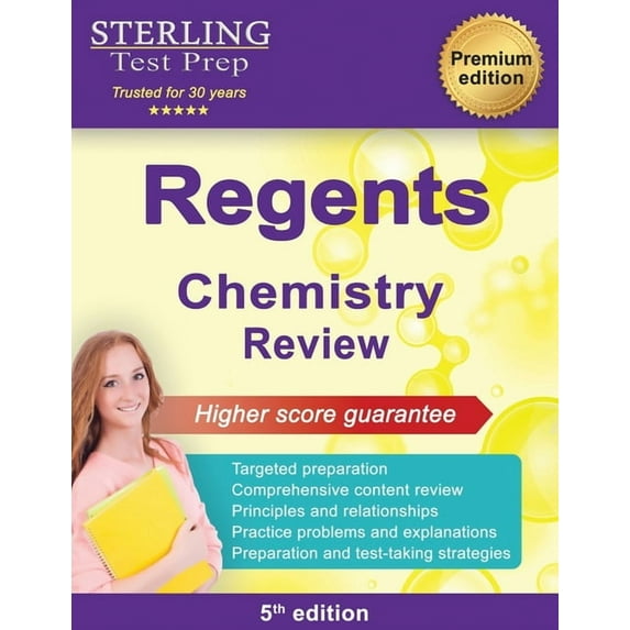 New York Regents Exam Study AIDS Regents Chemistry Review: New York Regents Physical Science Exam, (Paperback)