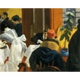 thumbnail image 1 of New York Restaurant- Edward Hopper - CANVAS OR FINE PRINT WALL ART, 1 of 3