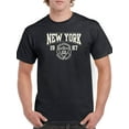 thumbnail image 1 of New York Retro College T-Shirt Men -Image by Shutterstock, Male x-Large, 1 of 4