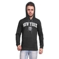 thumbnail image 1 of New York Rubber Embroidered Hoodie Heather Grey XX-Large, 1 of 1