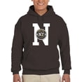 thumbnail image 1 of New York Rubber Seal Stamp Hoodie Men -Image by Shutterstock, Male XX-Large, 1 of 4