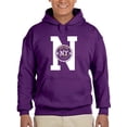 thumbnail image 1 of New York Rubber Seal Stamp Hoodie Men -Image by Shutterstock, Male x-Large, 1 of 4