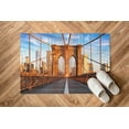 thumbnail image 1 of New York Rugs, Brooklyn Bridge Rug, Entry Rug, Brooklyn Rugs, View Rugs, Pattern Rugs, Modern Rug, Living Room Rugs, Area Rugs, Home Decor, 1.7'x2.3' - 50x70 cm, 1 of 8