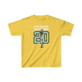 thumbnail image 1 of New York Sabrina Ionescu #20 Cartoon Basketball fan Gifts Kids Cotton Tee, 1 of 2