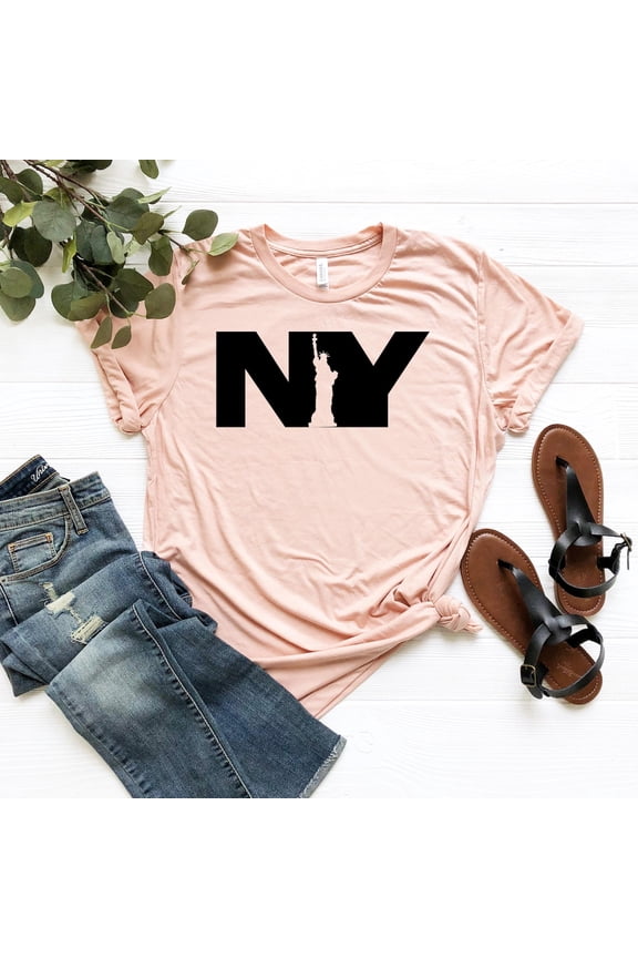New York Shirt New York City T-Shirt East Coast Tee For Women New Yorker Nyc Souvenir Top Travel Shirt Big Apple Lover Tee All Size S-5XL
