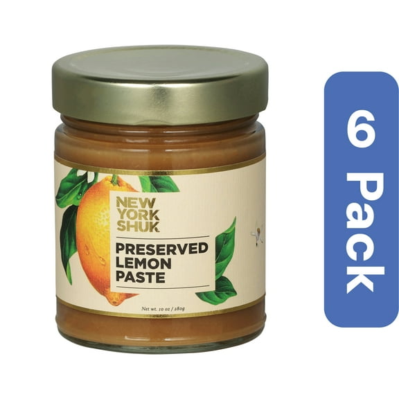 New York Shuk Paste Lemon Preserved (Pack of 6)