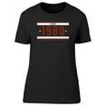 thumbnail image 1 of New York Since 1980 T-Shirt Women -Image by Shutterstock, Female 3X-Large, 1 of 2