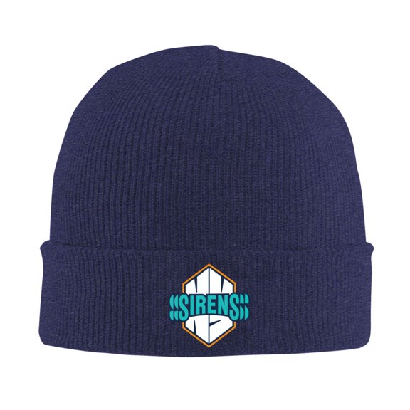 New York Sirens Beanie Hat Knitted Warm Winter Cap