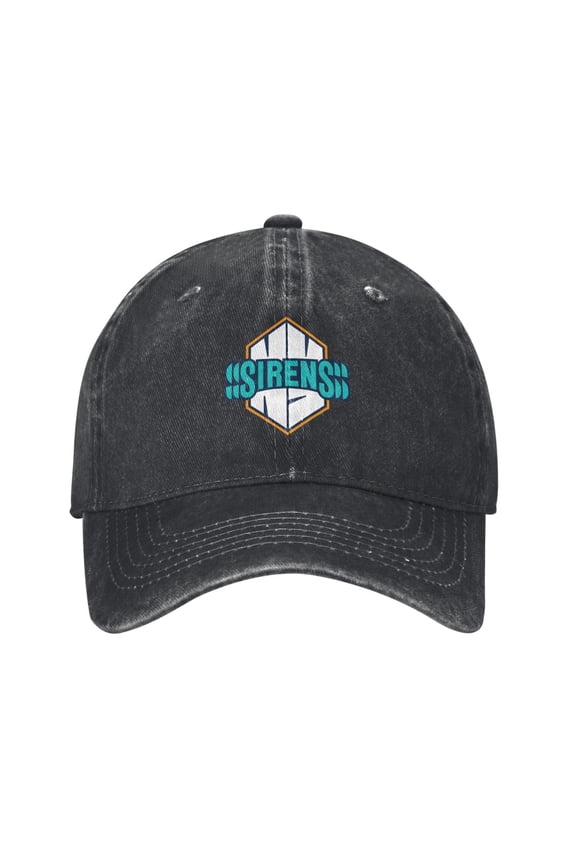 New York Sirens Hat Washed Cotton Baseball Cap