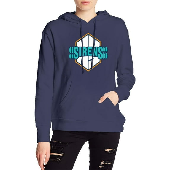 New York Sirens Hoodie Men Women Unisex Fleece Casual Pullover Sweatshirt With Kangaroo Pocket Fleece-Lined