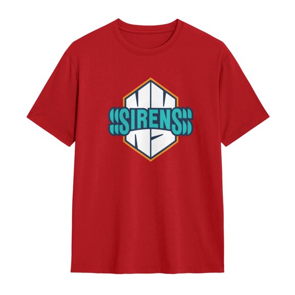 New York Sirens Tshirt Basic Short Sleeve Cotton Tee