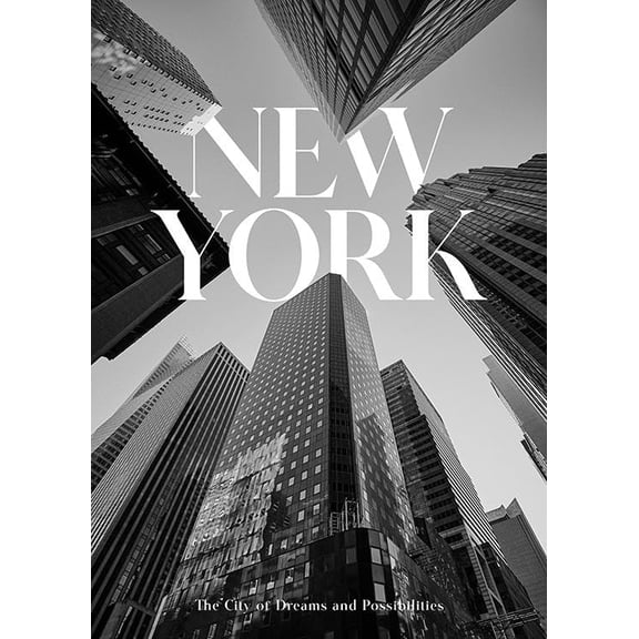 New York Sky Print Wall Art, Modern Wall Decor For Living Room Bedroom, 16x24 UNFRAMED