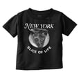 thumbnail image 1 of New York Slice Of Life NY Pizza Lover Toddler Boy Girl T Shirt Infant Toddler Brisco Brands 6M, 1 of 6