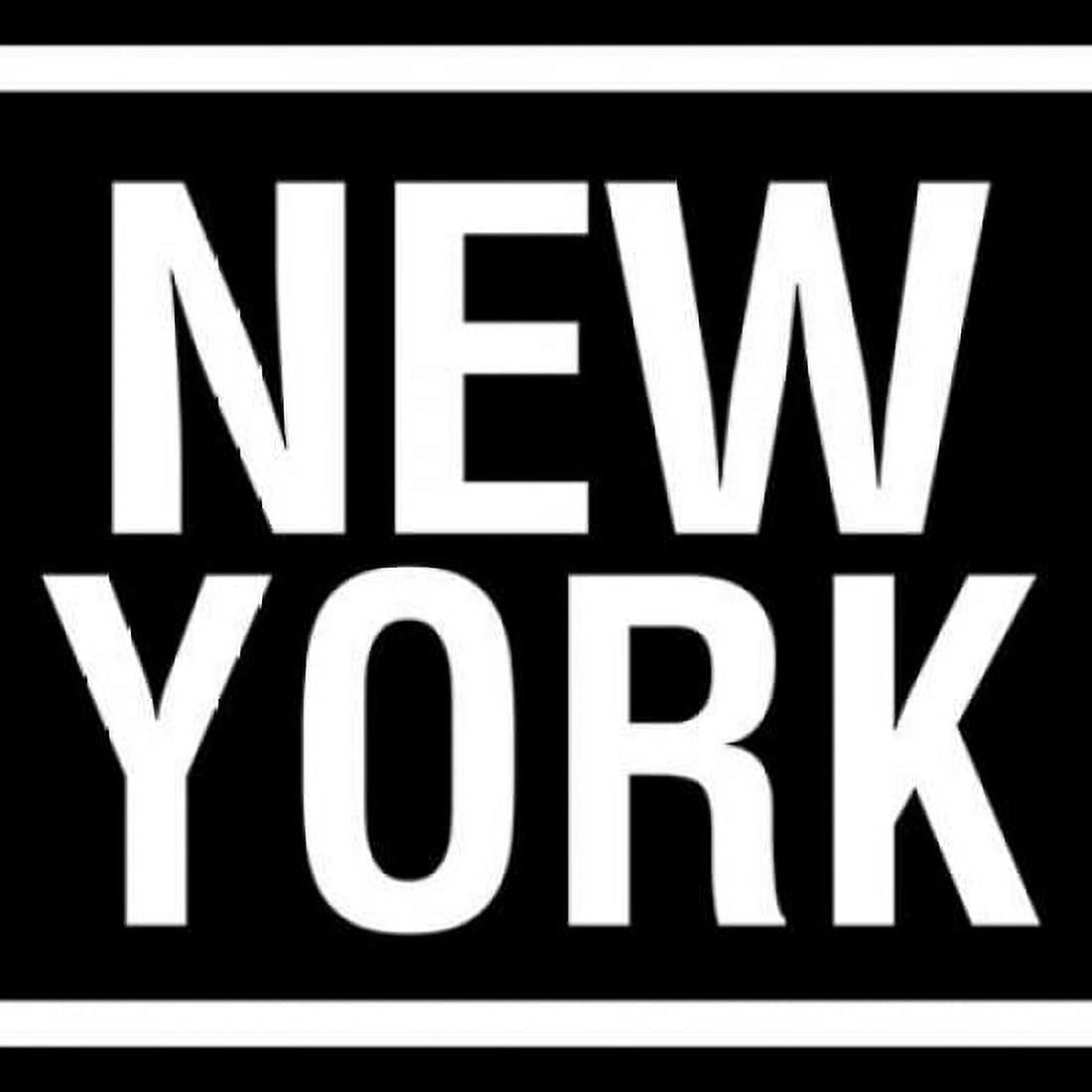 New York Square Canvas Art - SD Graphics (24 x 24)