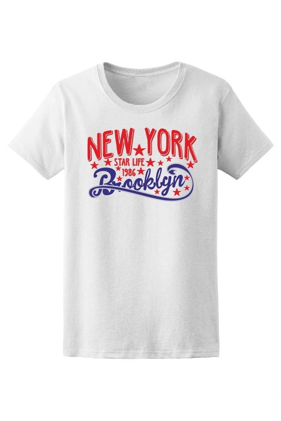 New York Star Life Brooklyn 1986 Tee Women's -Image by Shutterstock