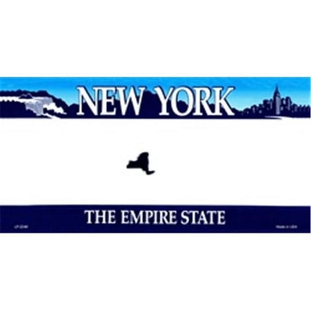 New York State Background Blanks Flat- Automotive License Plates Blanks for Customizing