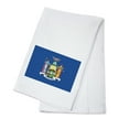 thumbnail image 1 of New York State Flag, Letterpress (100% Cotton Tea Towel, Decorative Hand Towel, Kitchen and Home), 1 of 3