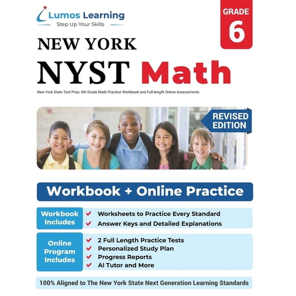 Nyst by Lumos Learning New York State Test Prep: 6th Grade Math Practice Workbook and Full-length Online Assessments: NYST Study Guide, Book 7, (Paperback)