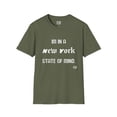 thumbnail image 1 of New York State of Mind Jets Ganggreen Unisex Softstyle T-Shirt, 1 of 4