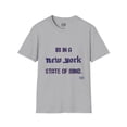 thumbnail image 1 of New York State of a Giants Mind Unisex Softstyle T-Shirt, 1 of 4