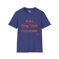 thumbnail image 1 of New York State of a Mets Mind Unisex Softstyle T-Shirt, 1 of 5