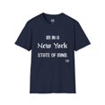 thumbnail image 1 of New York State of a Yankee's Mind Unisex Softstyle T-Shirt, 1 of 5