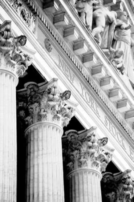 New York Stock Exchange 20 Canvas Art - Jeff Pica (24 x 36)