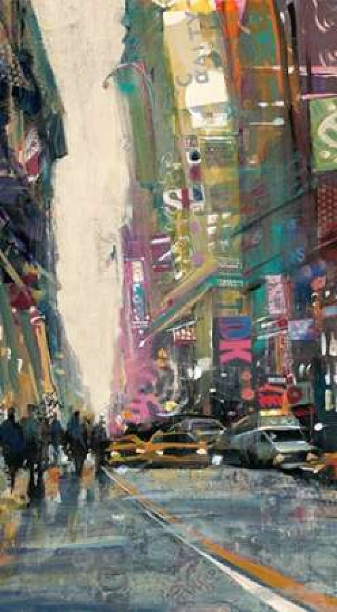 New York Street 2 Canvas Art - Patti Mollica (12 x 18)