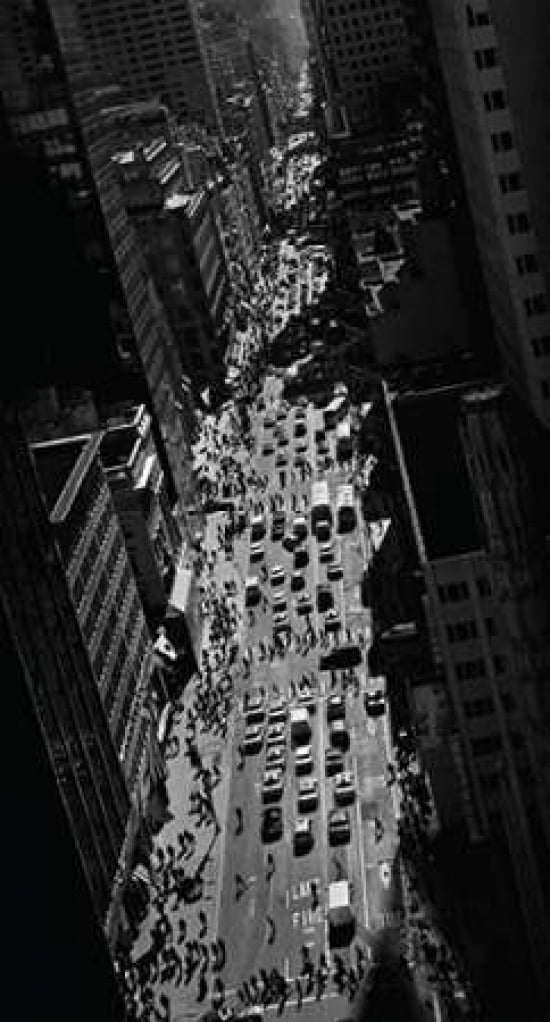 New York Street Canvas Art - Pete Seaward (12 x 18)
