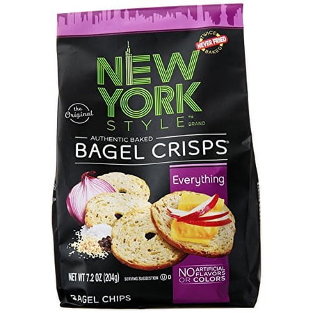 New York Style Bagel Crisps, Everything, 7.2 oz