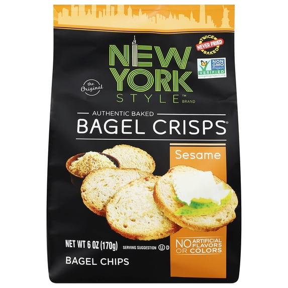 New York Style Bagel RE32Crisps Sesame 6 Ounce