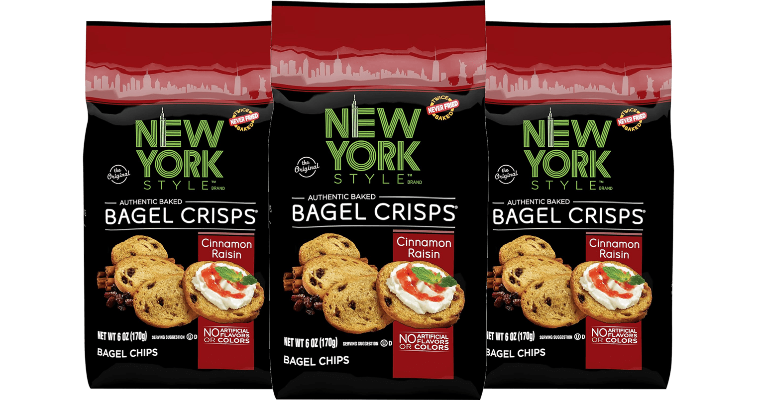 New York Style - New York Style, Bagel Crisps, Plain (7.2 oz) | Shop | Weis  Markets ニューヨークスタイルベーグルクリスプ、エブリシング、7.2オンス（3個パック） New York Style Bagel Crisps, Everything, 7.2 Ounce (Pack of 3)