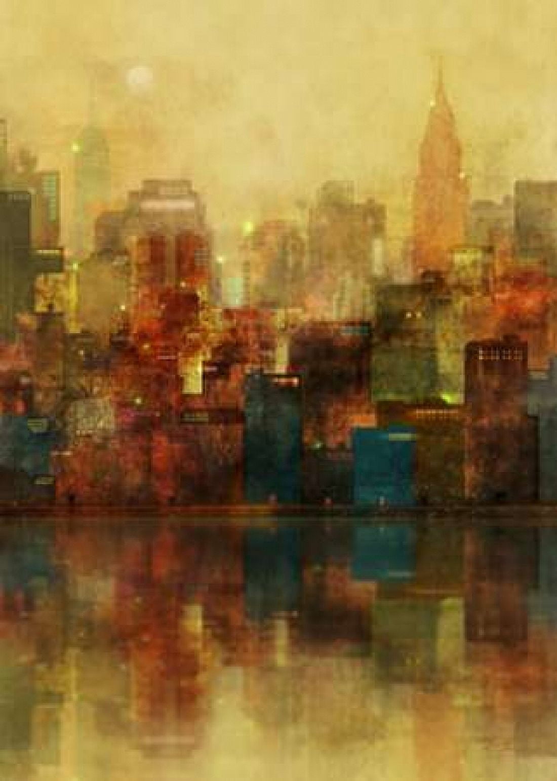 New York Sunshine Canvas Art - Ken Roko (20 x 28)