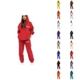 thumbnail image 1 of New York Sweat Suits for Womens 2 Piece 2026 Fall Winter Trendy Hoodie and Jogger Sweatpants Matching Set Streetwear, 1 of 4