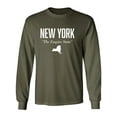 thumbnail image 1 of New York The Empire State Adult Long Sleeve T-shirt, 1 of 3