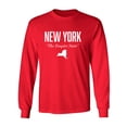thumbnail image 1 of New York The Empire State Adult Long Sleeve T-shirt, 1 of 3